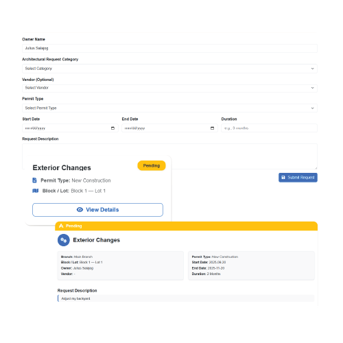 Architectural Request